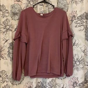 Long sleeve Ruffle shirt